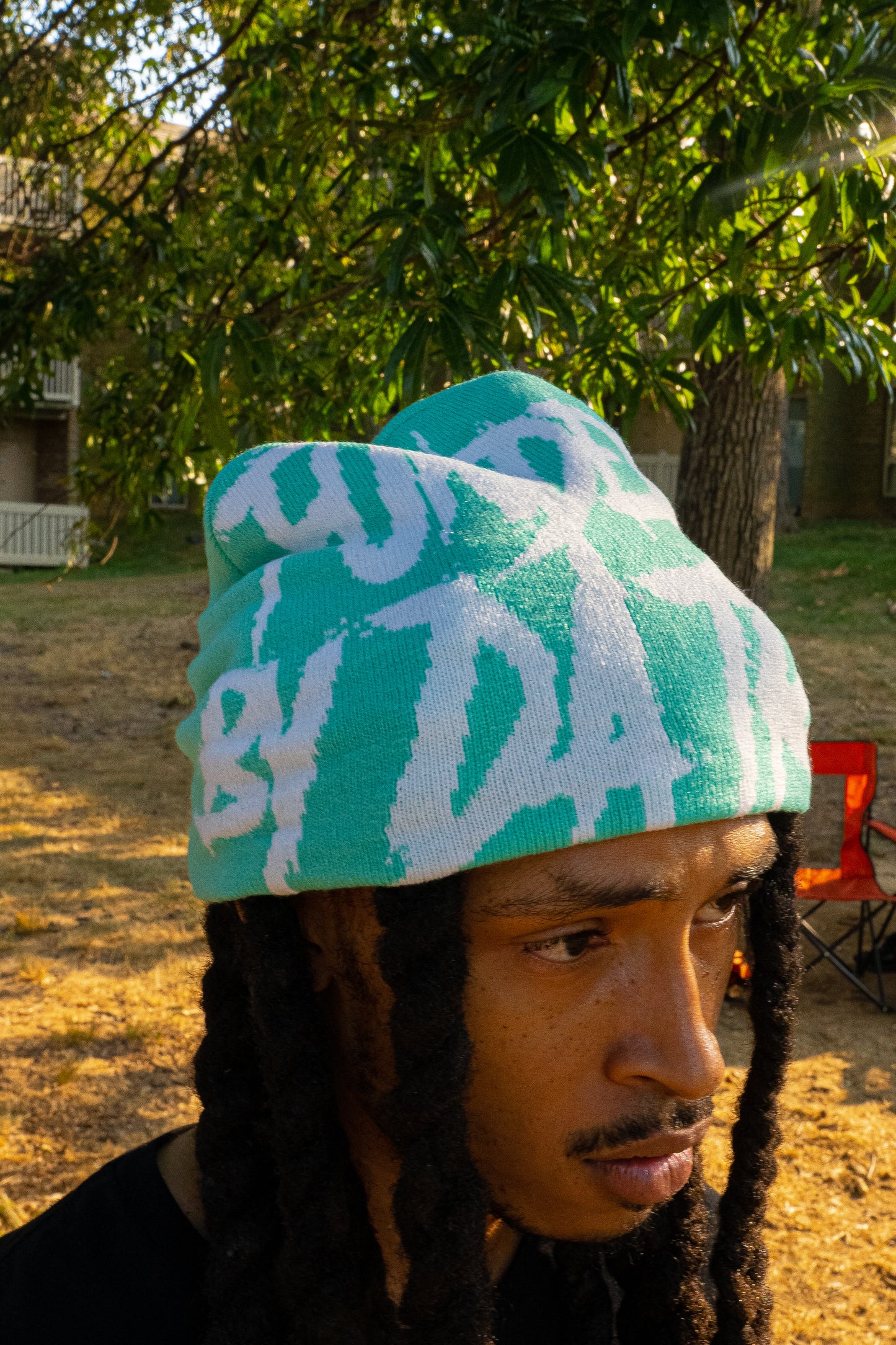 "Tiffany Blue" Trap Beanie